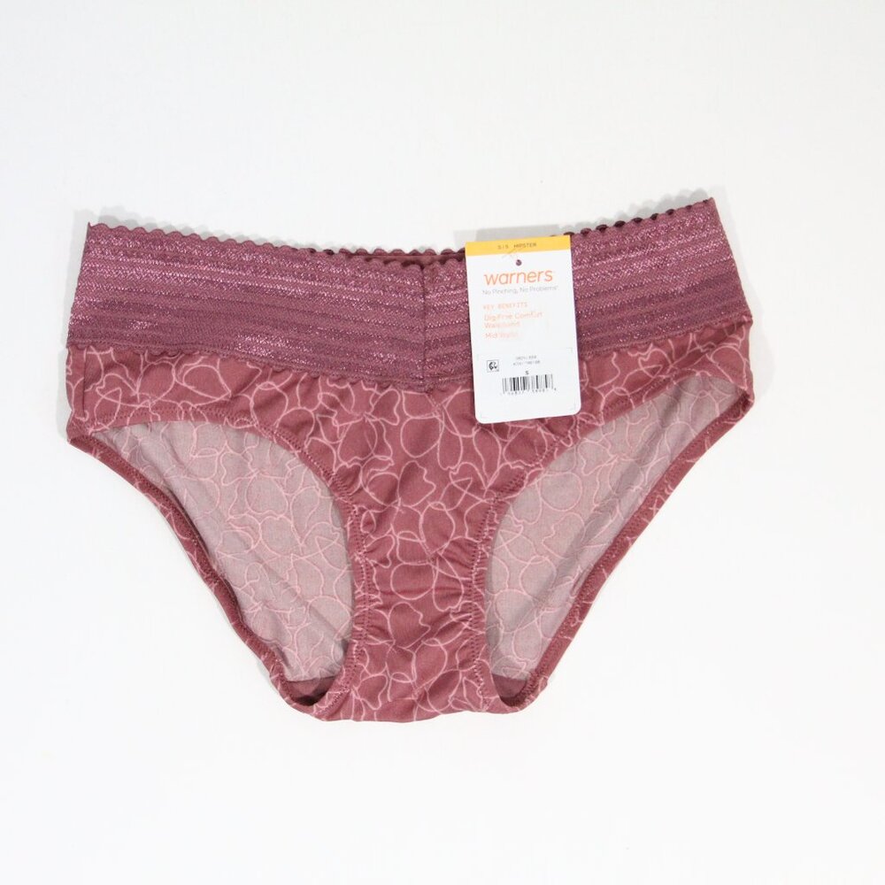 Warners Hipster Panty NEW Small Women No Pinching No Problems 5609J